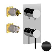 Смеситель для душа Remer X Style X93QKBNO, черный матовый X93QKBNO