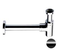 Сифон 1”1/4 Remer 958BCFP, черный брашированный хром 958BCFP