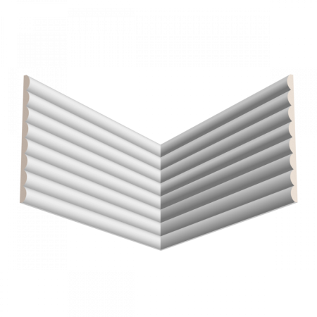 Стеновая панель из ЛДФ Ultrawood арт. UW 01 i (2000 х 240 х 14 мм.) - 3D панель