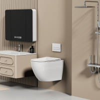 Унитаз ABBER Ultra AC1301 подвесной белый с ультратонким ободком