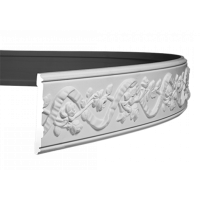 Молдинг гибкий из полиуретана 1.51.349 Европласт - Декоративный молдинг с рисунком