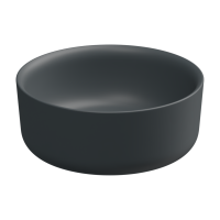 Раковина накладная 42 см GSG Ceramic Design Hit! HILAVRO42028, Ebano Matt HILAVRO42028
