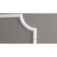 Декоративный уголок из дюрополимера C1-130A Decor-Dizayn - угловой элемент (комплект 4 шт.)