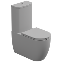 Чаша напольного унитаза биколор GSG Ceramic Design Like LKMBLBI000/033P, White/Perla Matt LKMBLBI000/033P