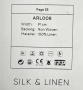 Обои Decaro Wallcoverings Pure Silk&Linen ARL008