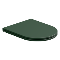 Крышка с сиденьем для подвесного унитаза с микролифтом GSG Ceramic Design Like LKCOPRSLTICR036, Smeraldo Matt LKCOPRSLTICR036