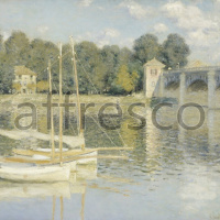 Картина: Клод Моне, Мост в Аржантее