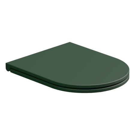 Крышка с сиденьем для подвесного унитаза с микролифтом GSG Ceramic Design Like LKCOPRSLTICR036, Smeraldo Matt LKCOPRSLTICR036