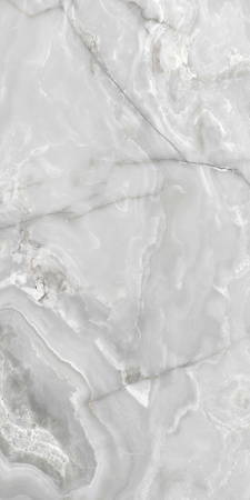 Керамогранит  ONYX&MORE SILVER ONYX GLO 6MM R 120x240