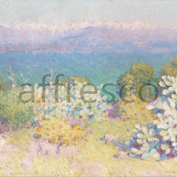 Картина: Джон Рассел, Утро в Приморских Альпах