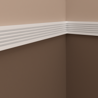 Молдинг гибкий из полиуретана 1.51.370 Европласт - Декоративный молдинг