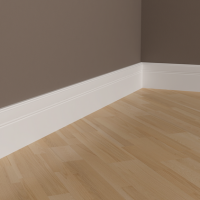 Плинтус напольный из полиуретана 1.53.103 Европласт