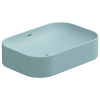Раковина накладная 60x42 см GSG Ceramic Design Easy EALAVTP60037, Ice Matt EALAVTP60037