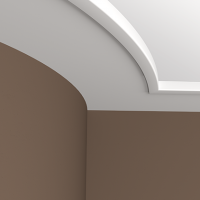 Карниз из полиуретана 1.50.156 Европласт - Плинтус потолочный