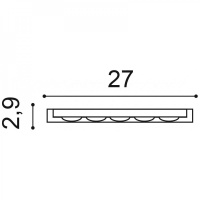 K250 Ствол (тело) пилястры Orac Decor из полиуретана - Декоративные пилястры