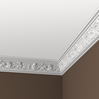 Карниз из полиуретана 1.50.124 Европласт - Плинтус потолочный с рисунком