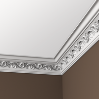 Карниз из полиуретана 1.50.185 Европласт - Плинтус потолочный с рисунком