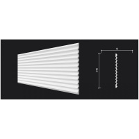 Стеновая панель из дюрополимера DD912 Decor-Dizayn - 3D панель