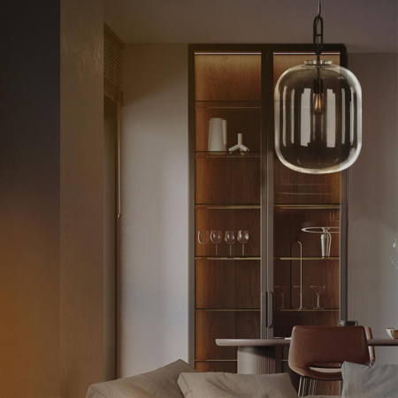 Подвесной светильник LOFT IT Oda 10195/350 Smoke