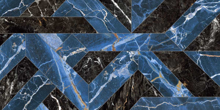 Керамогранит RHAPSODY OUTLINE BLUE LEV RET 60X120