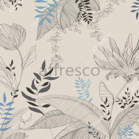 Графичные цветы ,  арт. ID139399