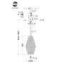 Подвес ST Luce REXITE SL1001.213.01