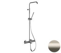 Душевая система термостатическая с изливом Remer Elegance EQ34A7MMSSOFXV, сталь EQ34A7MMSSOFXV