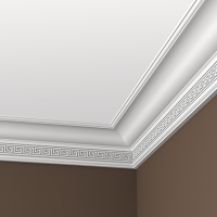 Карниз из полиуретана 1.50.118 Европласт - Плинтус потолочный с рисунком