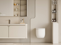 Унитаз ABBER Bequem AC1104TMW подвесной белый матовый, безободковый, смыв торнадо