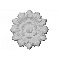 Розетка потолочная с рисунком  1.56.011 из полиуретана Европласт - Орнаментальная розетка