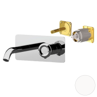 Смеситель для раковины Remer Element ET15KBBO, белый матовый ET15KBBO