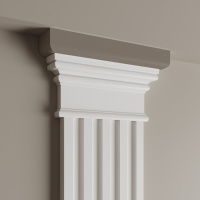 Декоративный элемент верхний из ЛДФ Ultrawood  D 4200 (220x30x43)