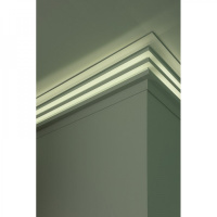 C382 Карниз для подсветки Orac Decor из полиуретана - Плинтус потолочный