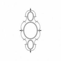 Розетка RODECOR 87113br потолочная из полимерного гипса - Готовое решение Rodecor из элементов