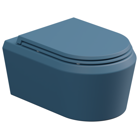 Чаша подвесного унитаза GSG Ceramic Design Cruise CRWCSO027, Denim Matt CRWCSO027