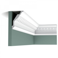 C302 Карниз Orac Decor из полиуретана - Плинтус потолочный с рисунком