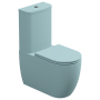 Чаша напольного унитаза биколор GSG Ceramic Design Like LKMBLBI000/037P, White/Ice Matt LKMBLBI000/037P