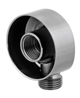 Шланговое подключение для душа Remer 309LNP, никель брашированный 309LNP