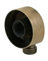 Шланговое подключение для душа Remer 309LVO, латунь состаренная 309LVO