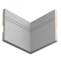 Плинтус напольный из ЛДФ Ultrawood арт. Base 5901 i (2000 x 150 x 15 мм.)
