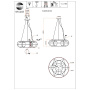 Люстра подвесная ST Luce BEATA SL1189.403.06