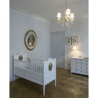 C218 Карниз Orac Decor из полиуретана - Плинтус потолочный с рисунком