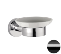 Мыльница Remer Guest GS10CFP, черный брашированный хром GS10CFP