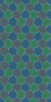 Керамическая плитка W&S D+ EXA BLUE  160X320