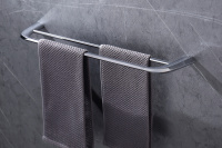 Полотенцедержатель двойной ABBER Nord AA1553 хром