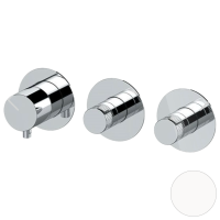 Смеситель для душа Remer X Style N98D2PWBBO, белый матовый N98D2PWBBO