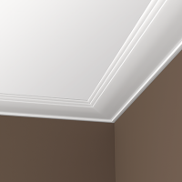 Карниз из полиуретана 1.50.135 Европласт - Плинтус потолочный