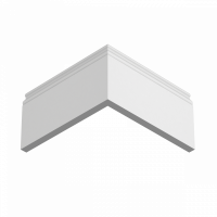 Плинтус напольный из ЛДФ Ultrawood арт. Base 5763 (2000 x 133 x 15 мм.)