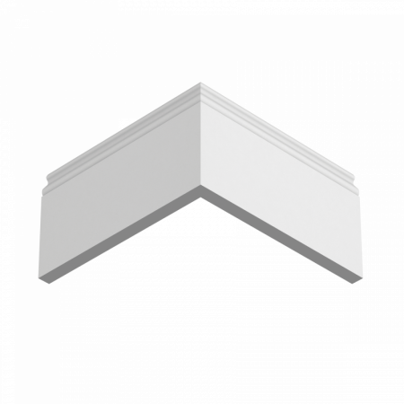 Плинтус напольный из ЛДФ Ultrawood арт. Base 5763 (2000 x 133 x 15 мм.)