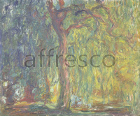 Картина: Клод Моне,  Плакучая ива